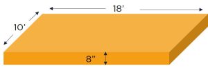 Dumpster pad Construction Math Free Test